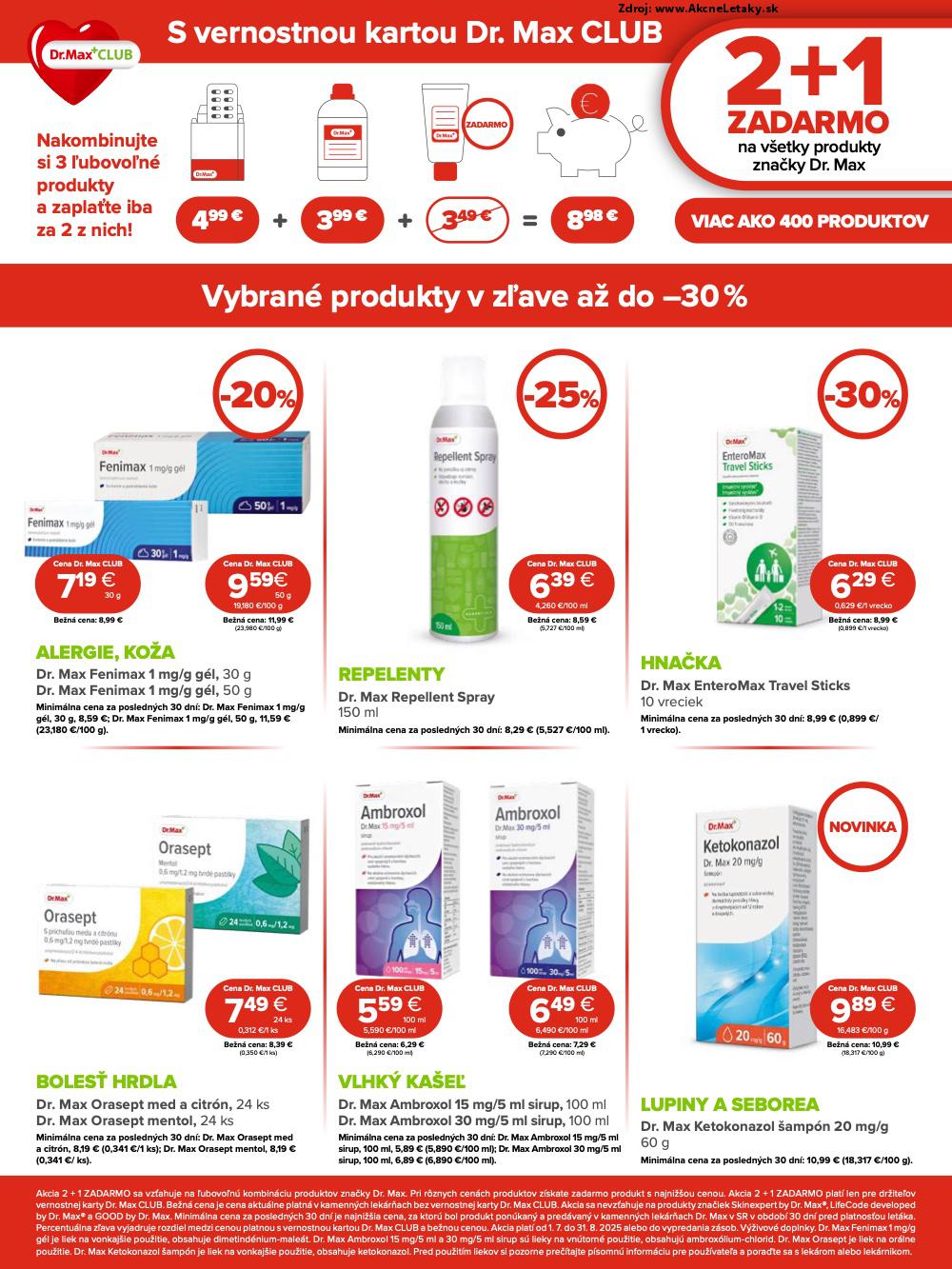 Leták Dr.Max - strana 12