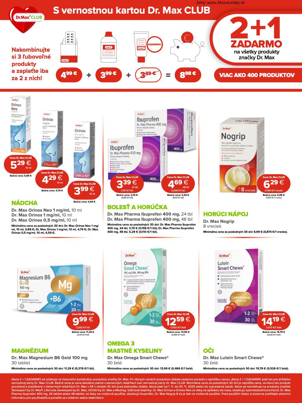Leták Dr.Max - strana 12