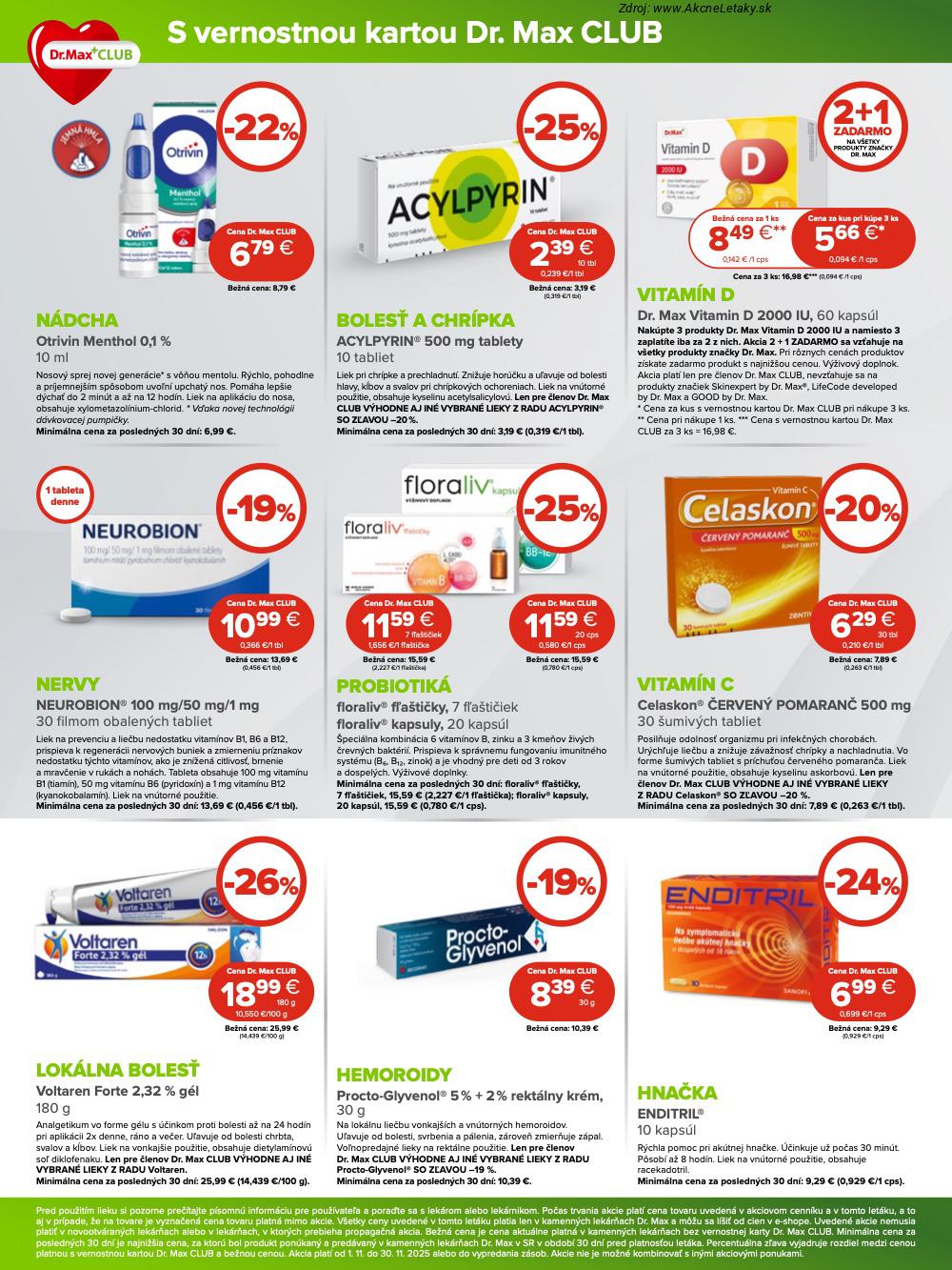 Leták Dr.Max - strana 3