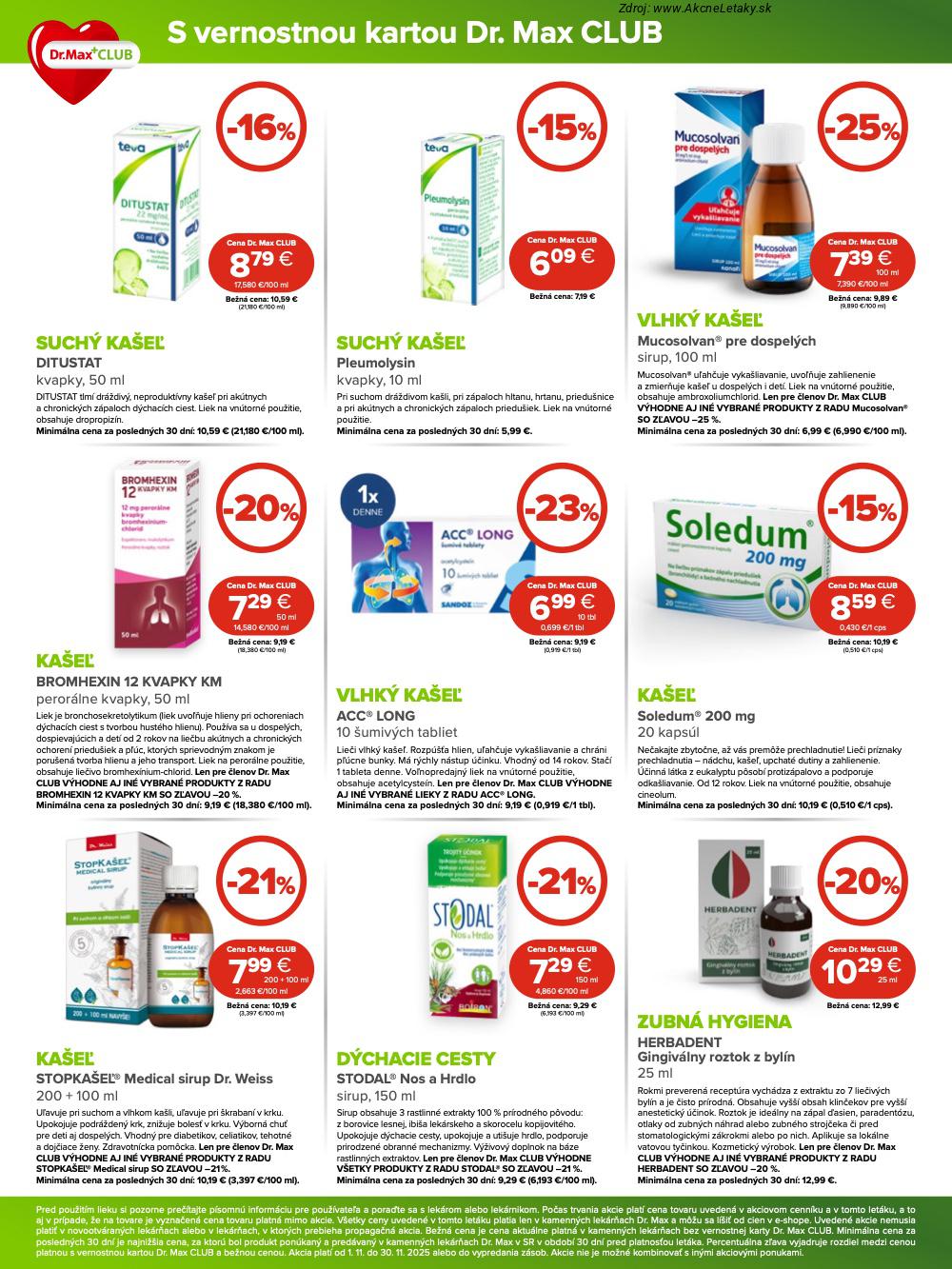 Leták Dr.Max - strana 4