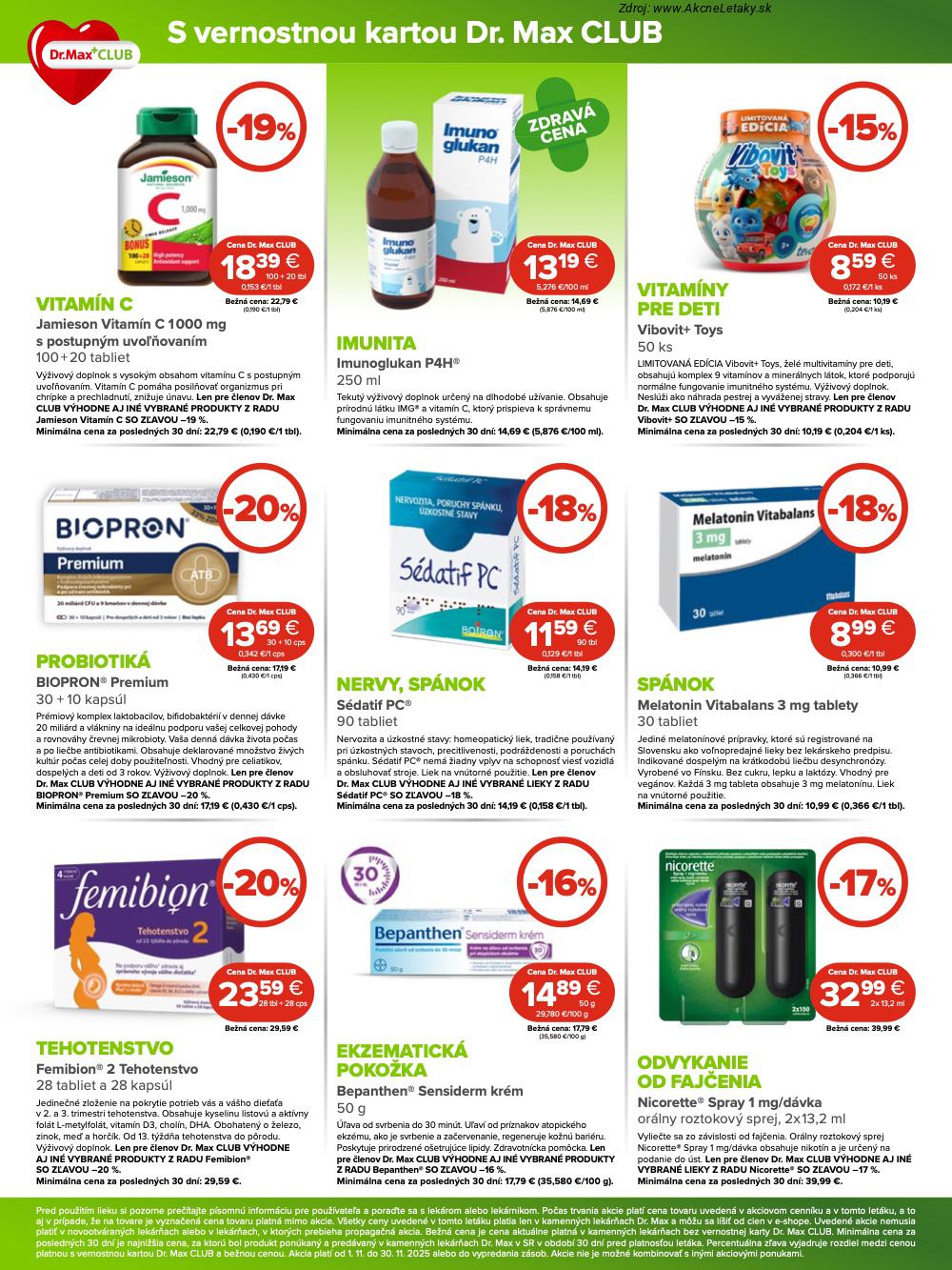 Leták Dr.Max - strana 8
