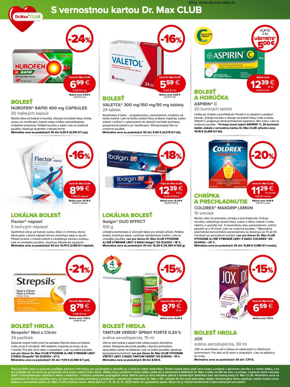 Leták Dr.Max - strana 2
