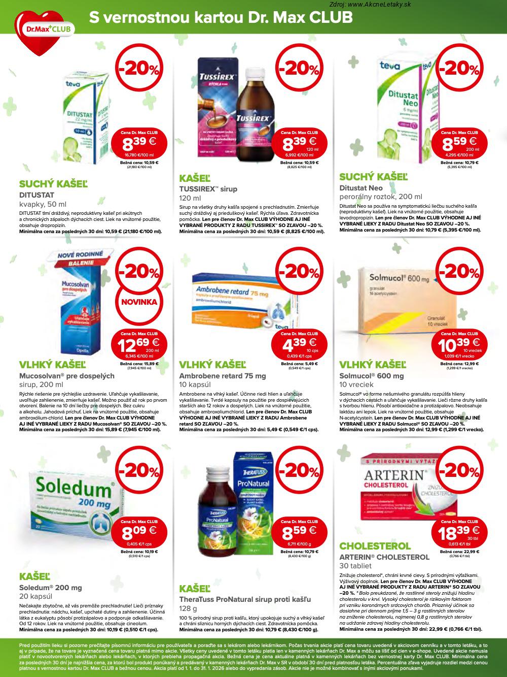 Leták Dr.Max - strana 2
