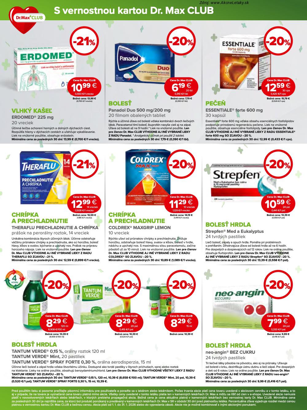 Leták Dr.Max - strana 3