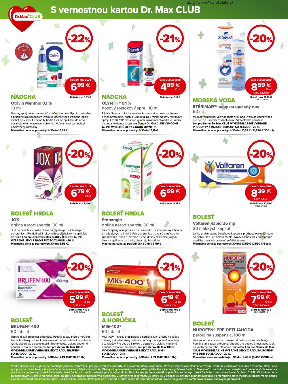Leták Dr.Max - strana 4