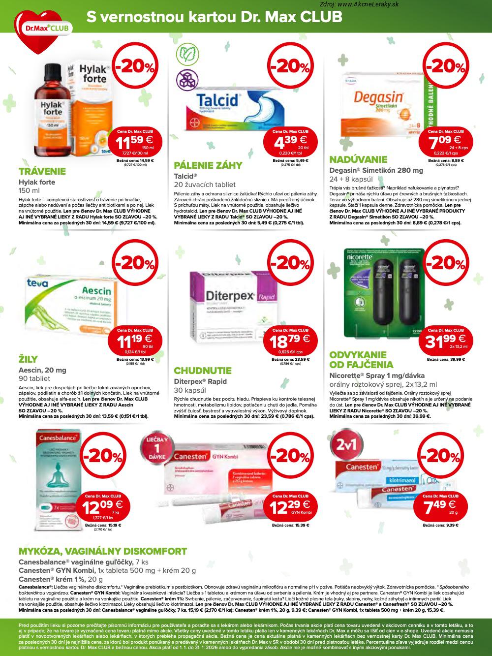 Leták Dr.Max - strana 6