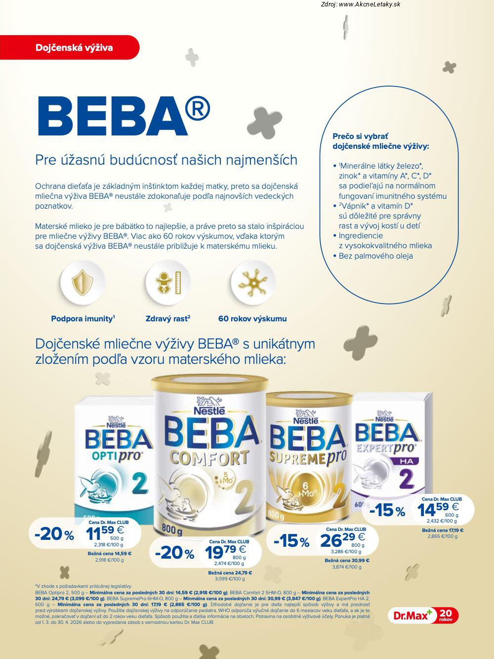 Leták Dr.Max (1. 3. - 30. 4. 2026) - strana 17 z 24