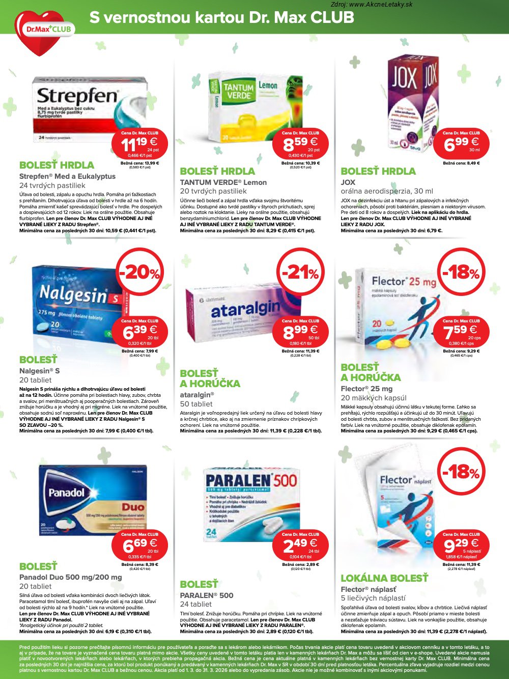 Leták Dr.Max - strana 2