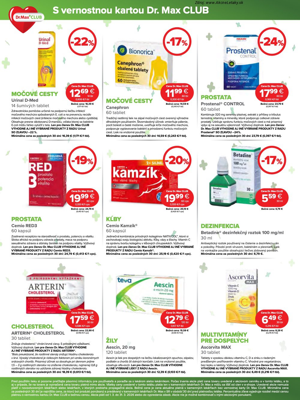 Leták Dr.Max - strana 6