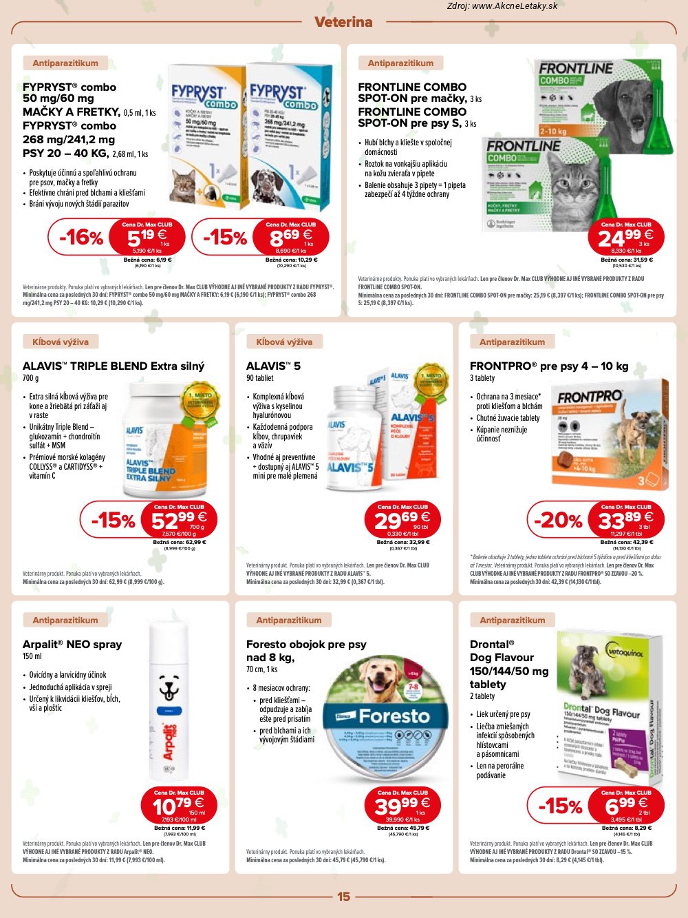 Leták Dr.Max - strana 15