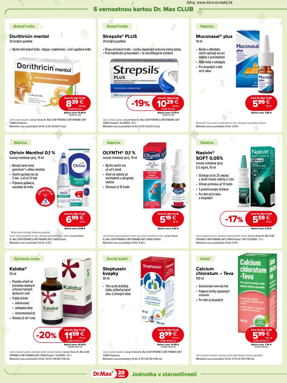 Leták Dr.Max - strana 2