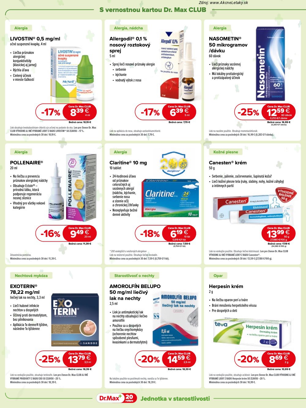 Leták Dr.Max - strana 4