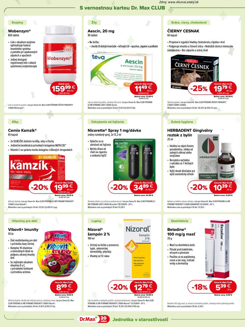 Leták Dr.Max - strana 6