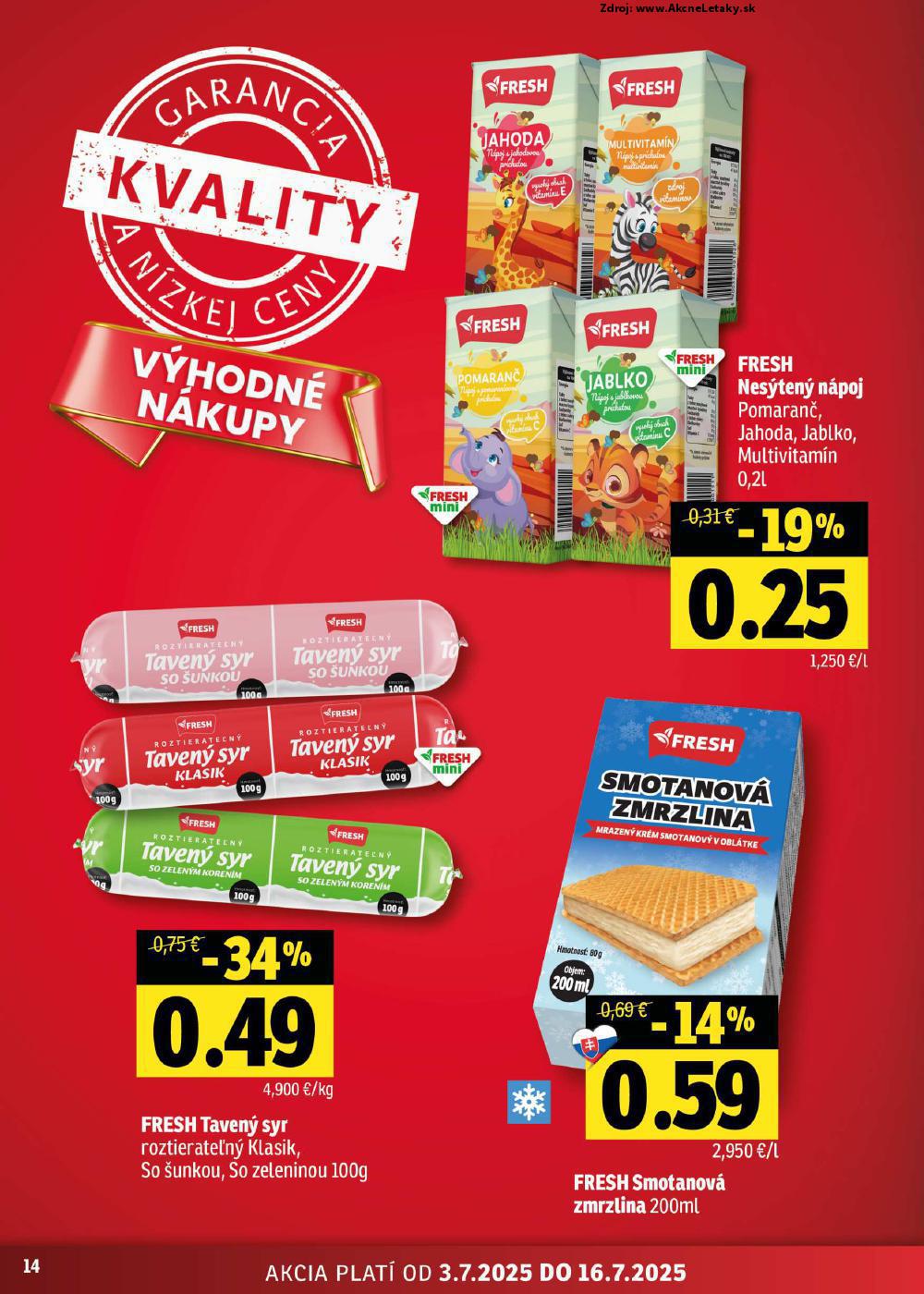 Leták FRESH - strana 14
