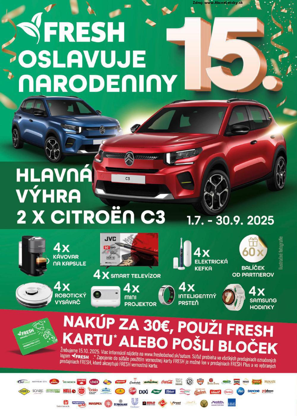 Leták FRESH (31. 7. - 13. 8. 2025) - strana 10 z 50