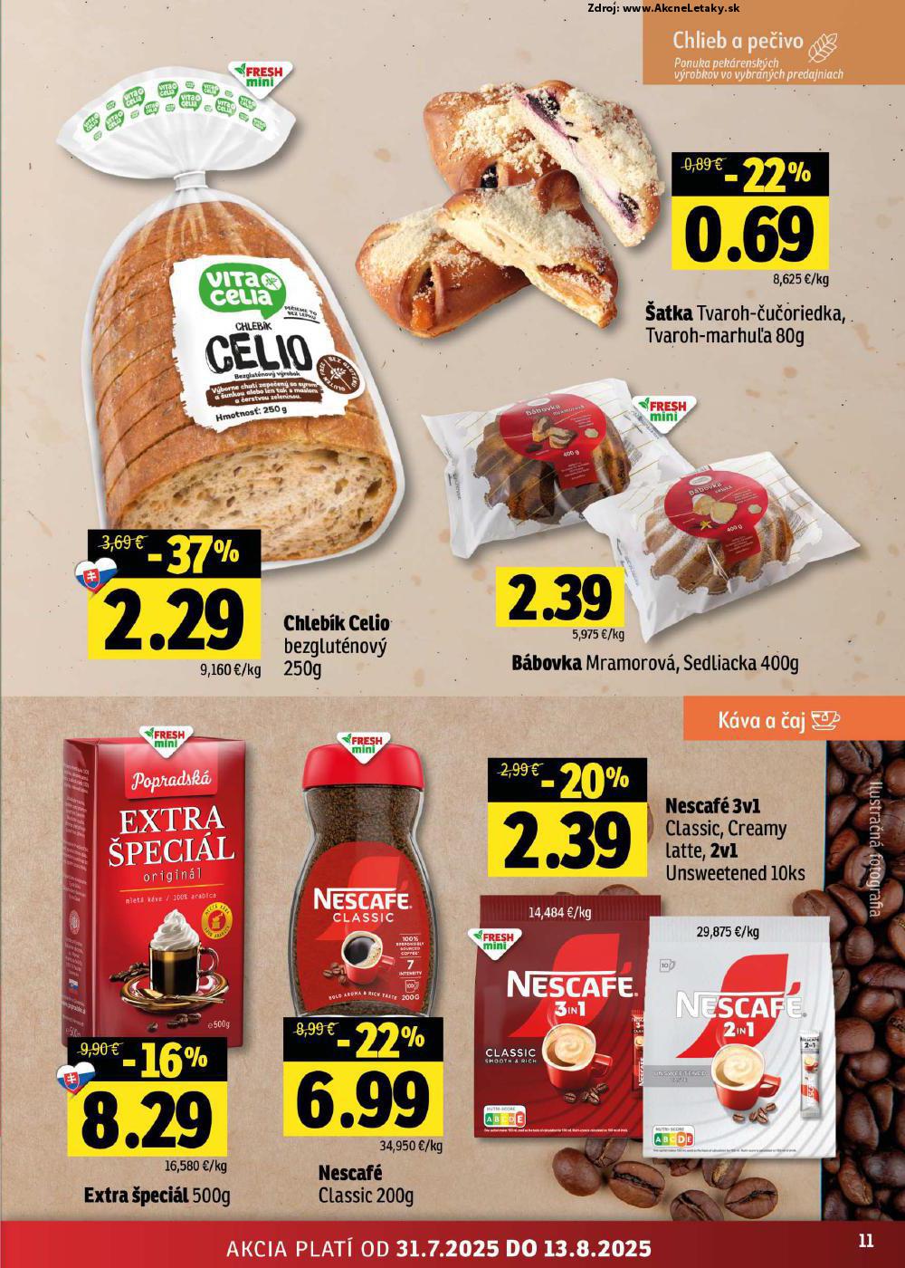 Leták FRESH (31. 7. - 13. 8. 2025) - strana 11 z 50