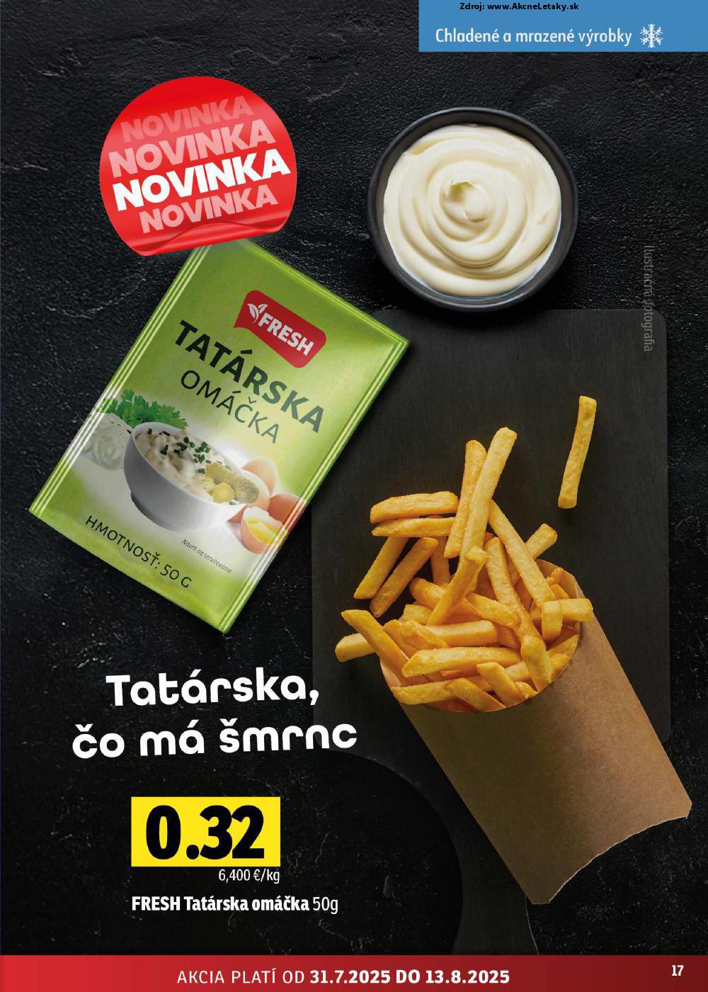 Leták FRESH (31. 7. - 13. 8. 2025) - strana 17 z 50