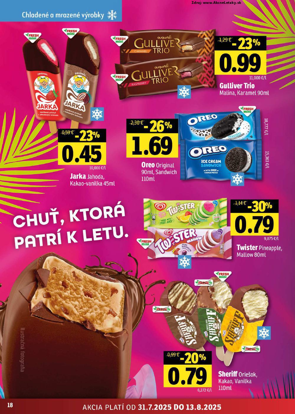 Leták FRESH (31. 7. - 13. 8. 2025) - strana 18 z 50