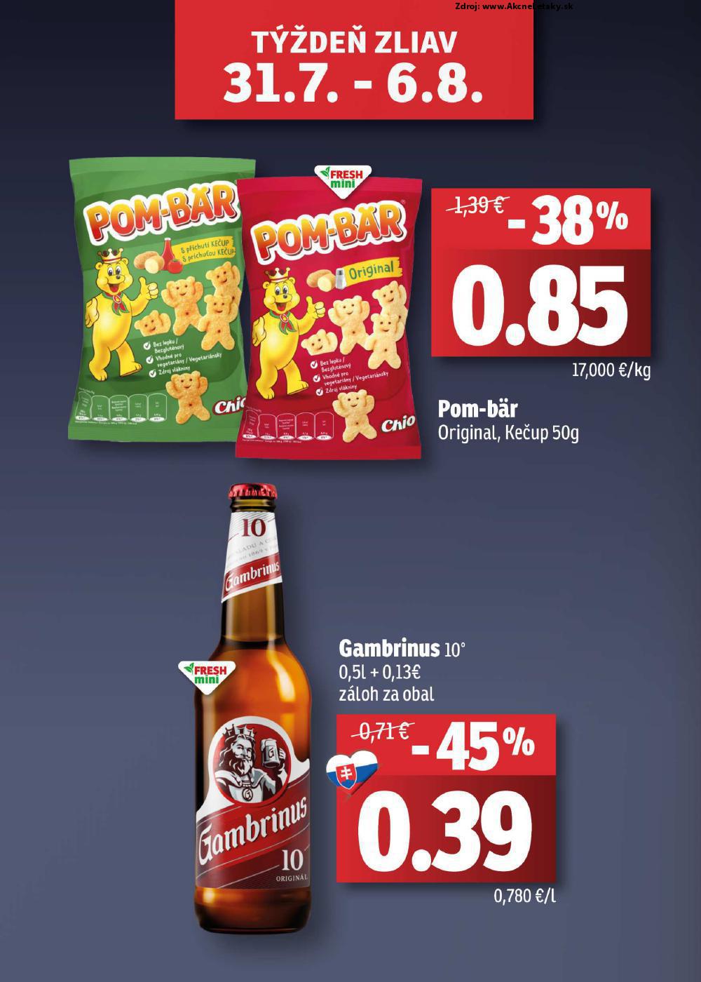 Leták FRESH (31. 7. - 13. 8. 2025) - strana 2 z 50