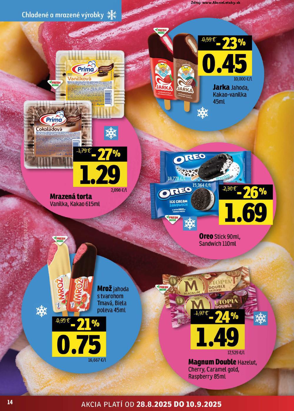 Leták FRESH (28. 8. - 10. 9. 2025) - strana 14 z 52