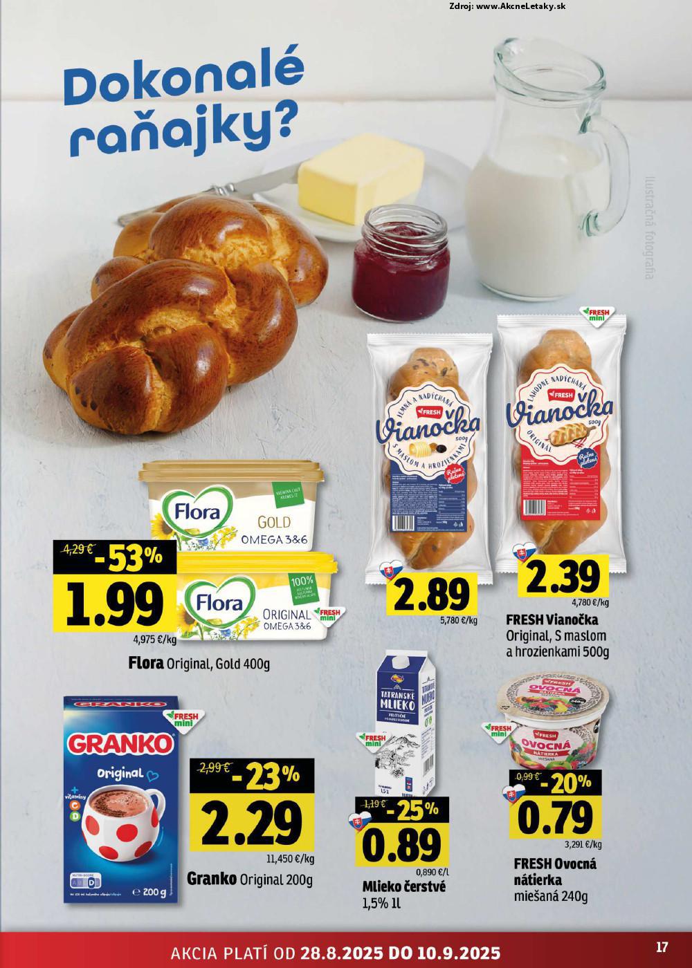 Leták FRESH (28. 8. - 10. 9. 2025) - strana 17 z 52