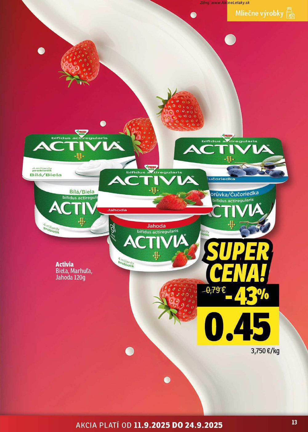 Leták FRESH (11. 9. - 24. 9. 2025) - strana 13 z 48