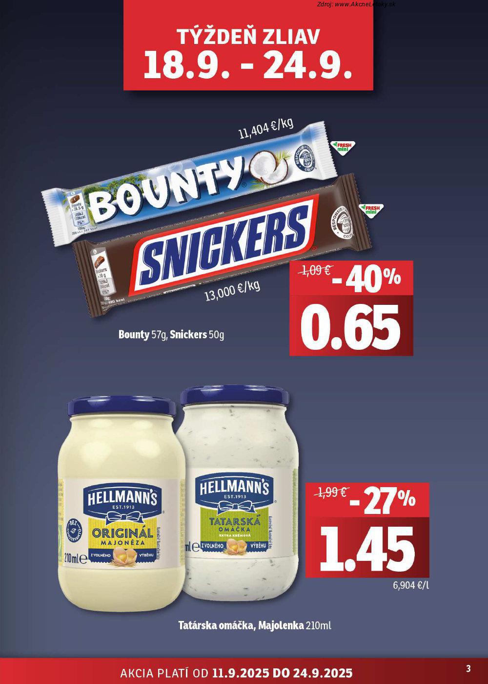 Leták FRESH (11. 9. - 24. 9. 2025) - strana 3 z 48