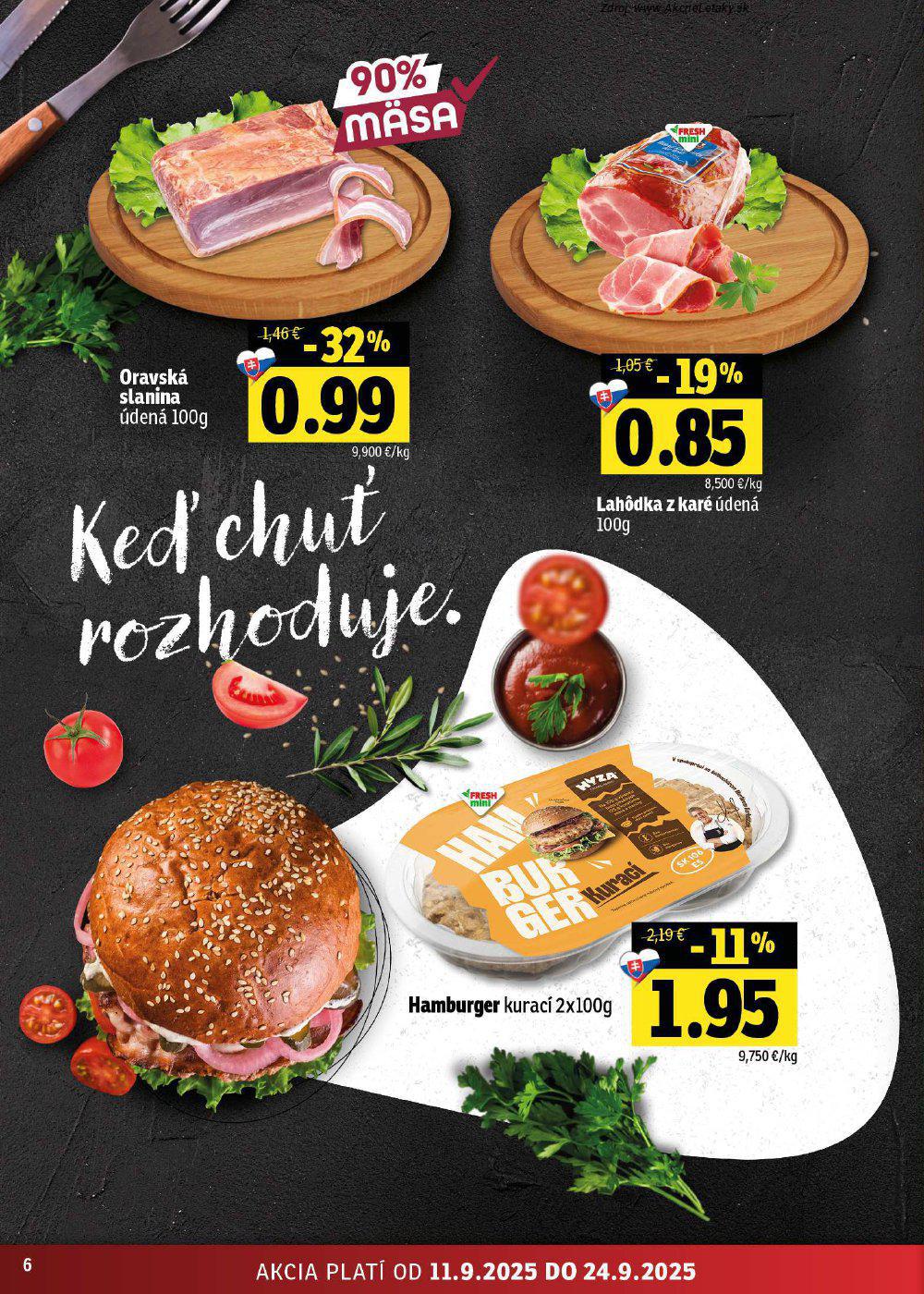 Leták FRESH (11. 9. - 24. 9. 2025) - strana 6 z 48