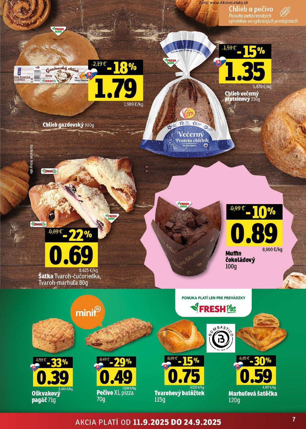 Leták FRESH (11. 9. - 24. 9. 2025) - strana 7 z 48