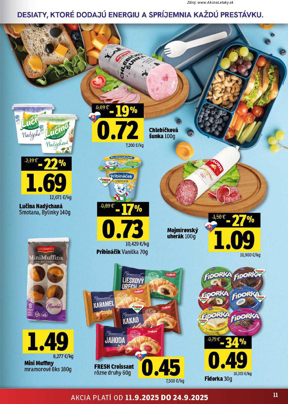 Leták FRESH (11. 9. - 24. 9. 2025) - strana 11 z 46