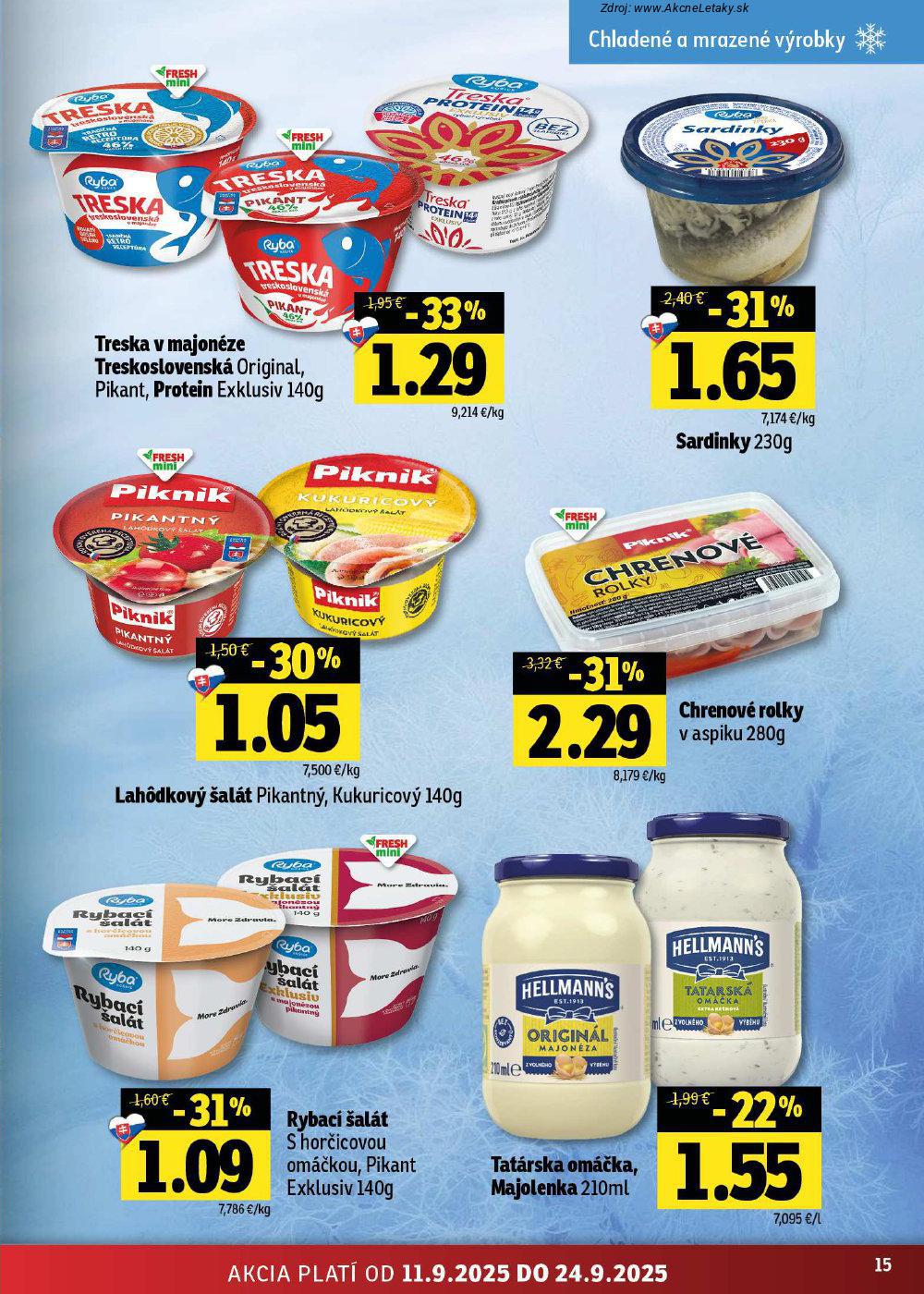 Leták FRESH (11. 9. - 24. 9. 2025) - strana 15 z 46