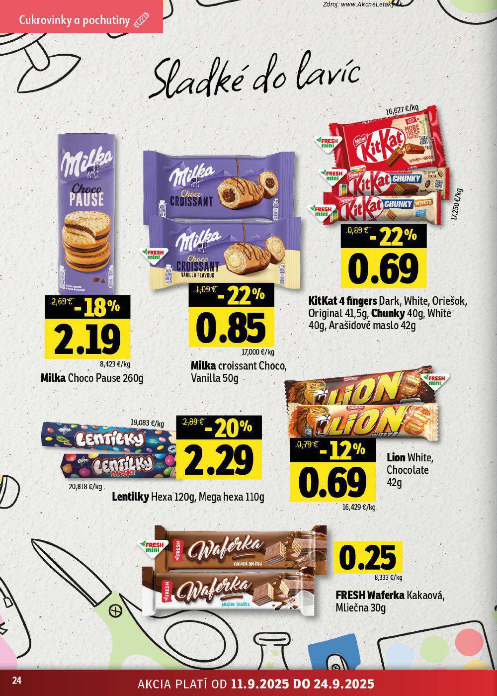 Leták FRESH (11. 9. - 24. 9. 2025) - strana 24 z 46