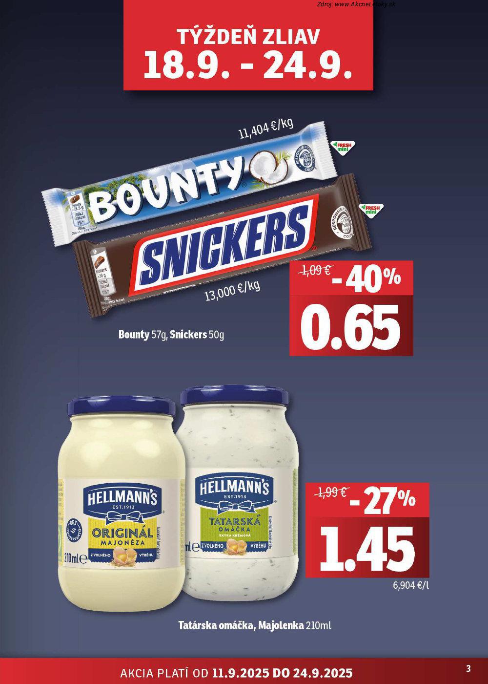 Leták FRESH (11. 9. - 24. 9. 2025) - strana 3 z 46