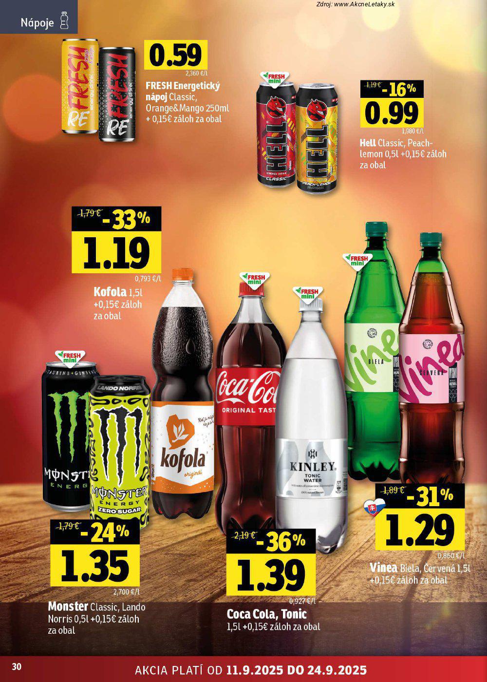 Leták FRESH (11. 9. - 24. 9. 2025) - strana 30 z 46