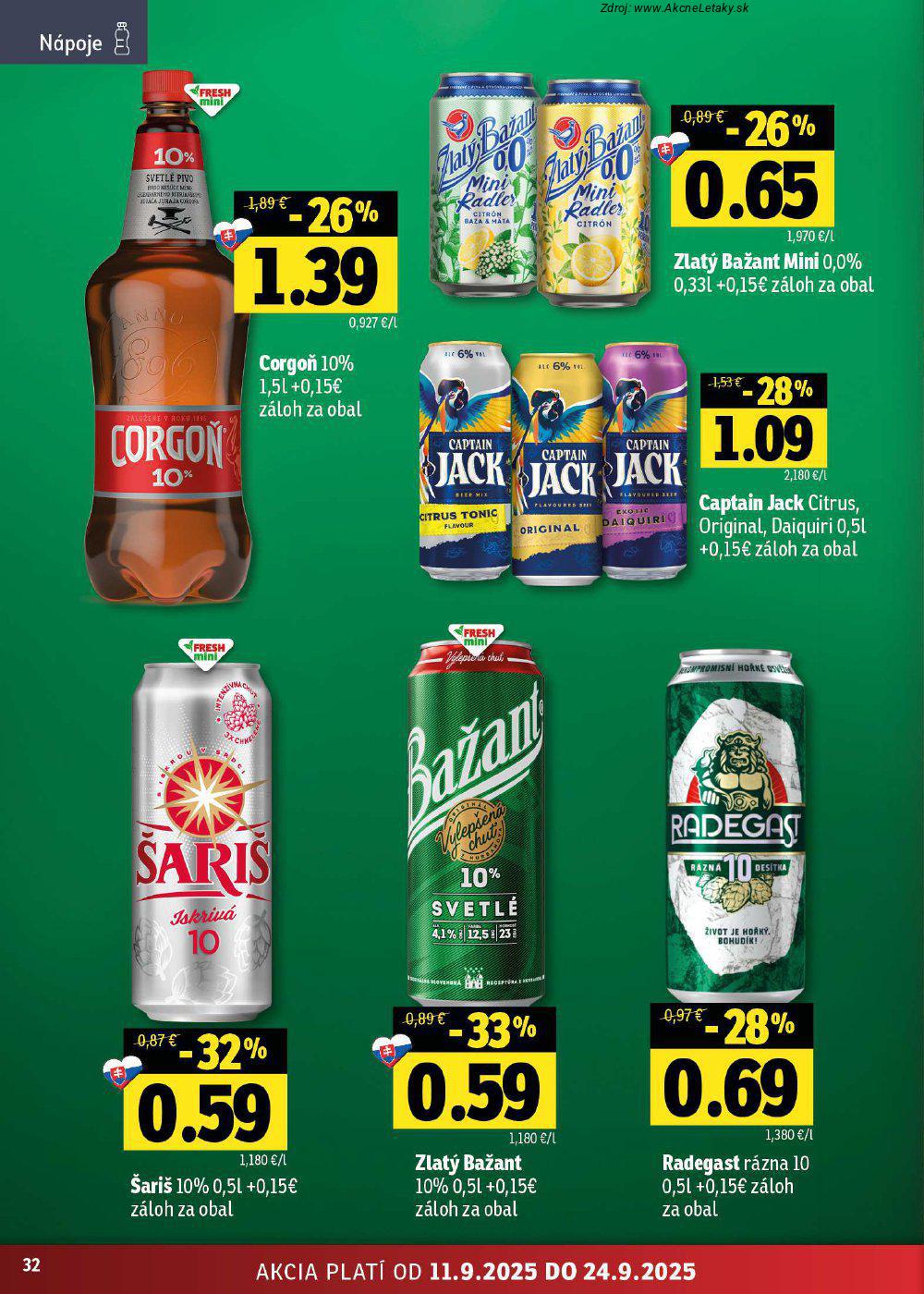 Leták FRESH (11. 9. - 24. 9. 2025) - strana 32 z 46