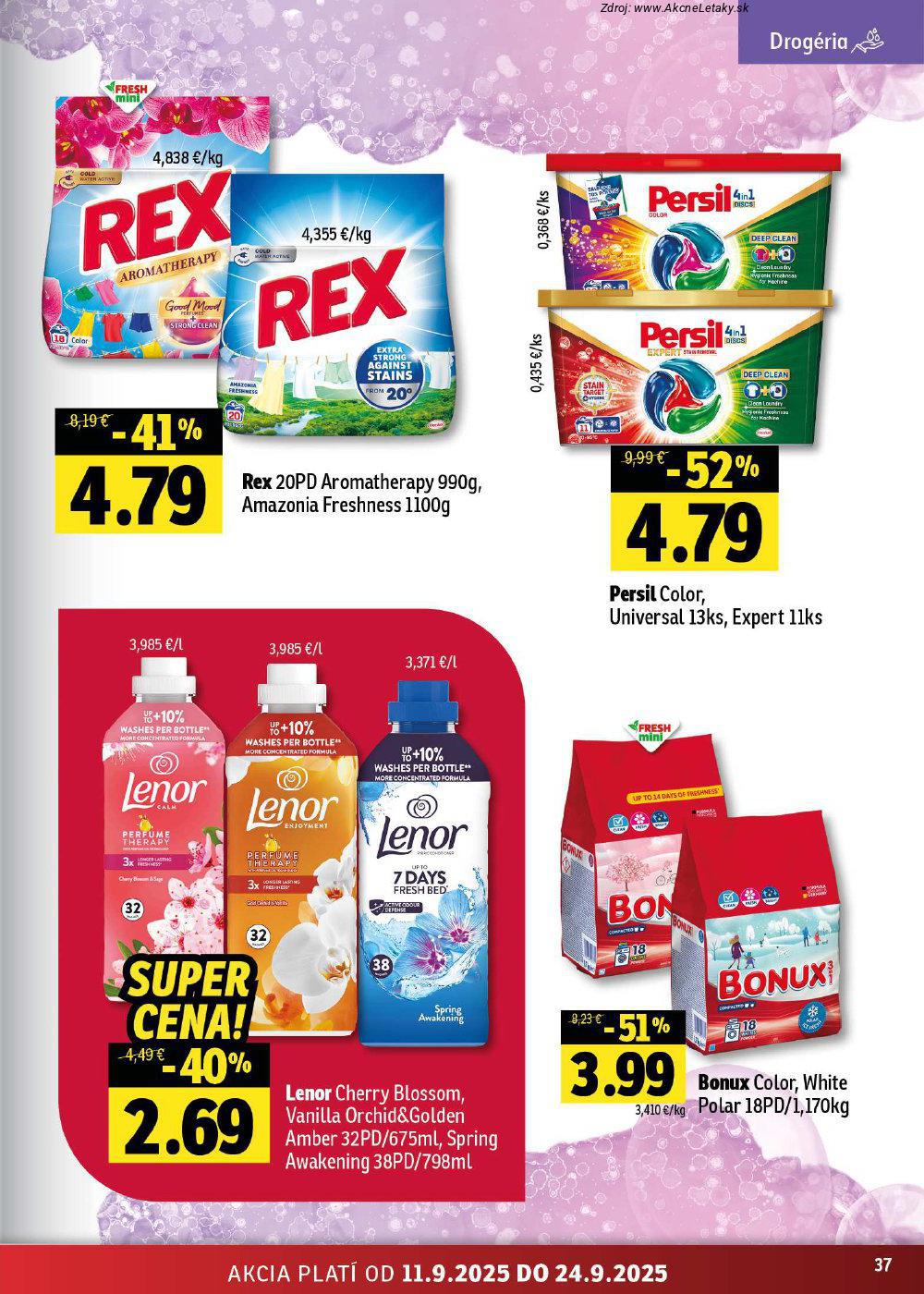 Leták FRESH (11. 9. - 24. 9. 2025) - strana 37 z 46