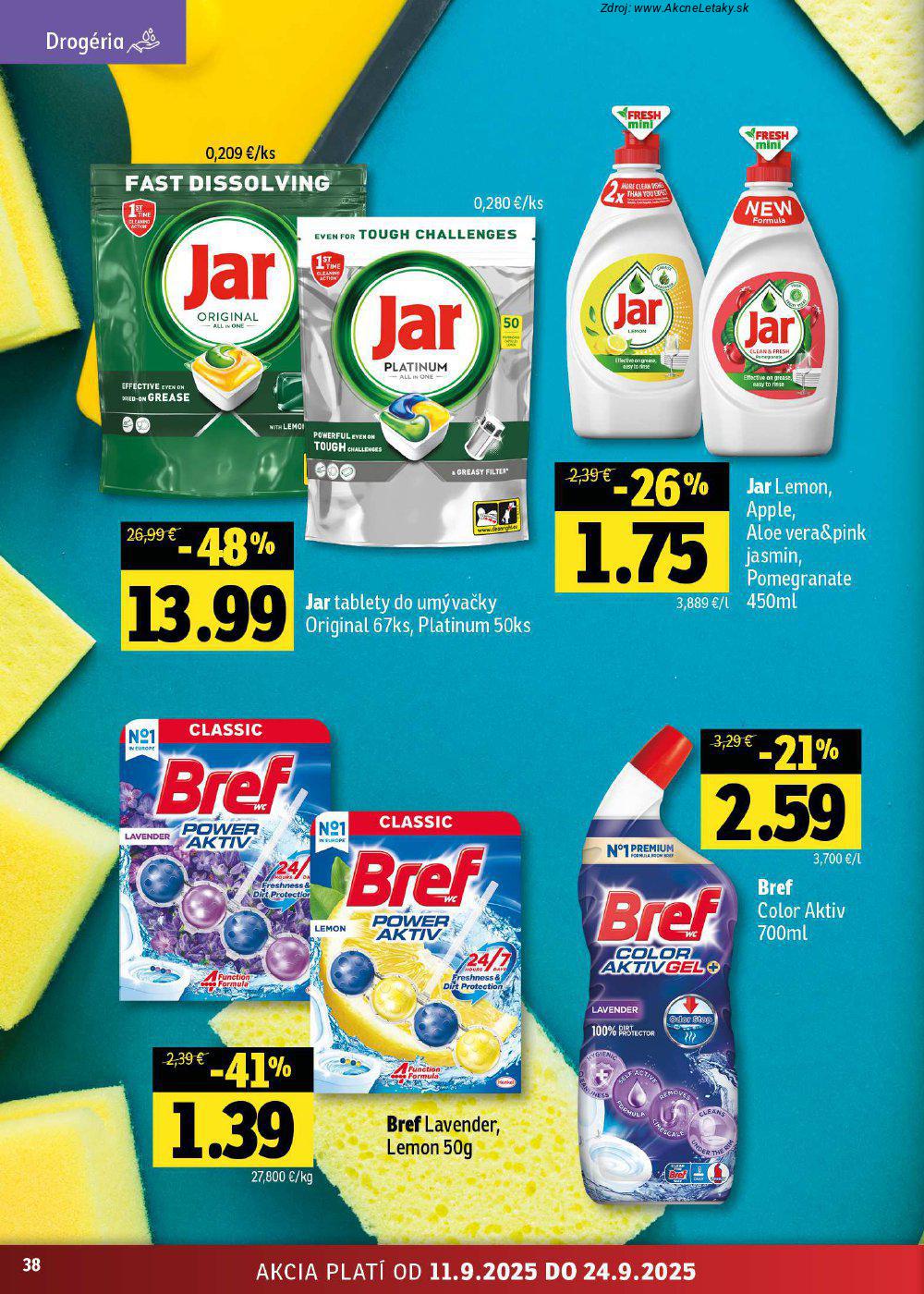 Leták FRESH (11. 9. - 24. 9. 2025) - strana 38 z 46
