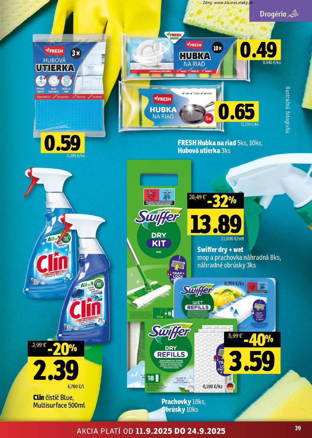 Leták FRESH (11. 9. - 24. 9. 2025) - strana 39 z 46