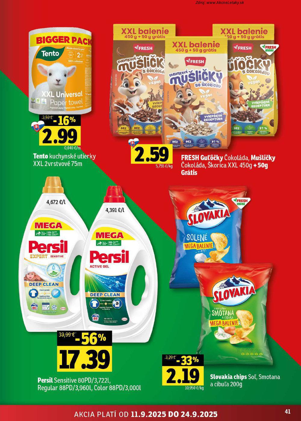 Leták FRESH (11. 9. - 24. 9. 2025) - strana 41 z 46