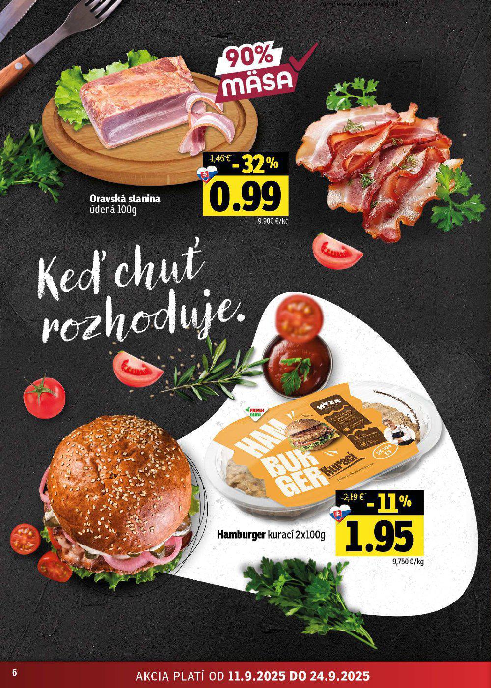 Leták FRESH (11. 9. - 24. 9. 2025) - strana 6 z 46