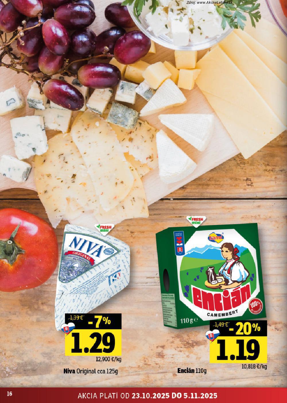 Leták FRESH (23. 10. - 5. 11. 2025) - strana 16 z 60