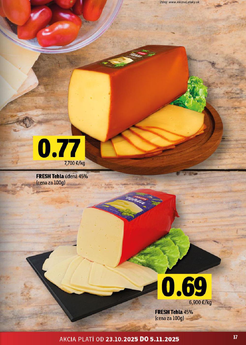 Leták FRESH (23. 10. - 5. 11. 2025) - strana 17 z 60