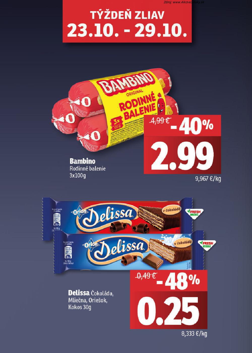 Leták FRESH (23. 10. - 5. 11. 2025) - strana 2 z 60