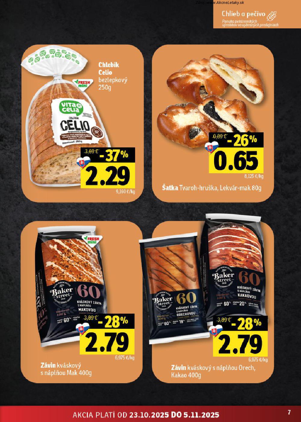 Leták FRESH (23. 10. - 5. 11. 2025) - strana 7 z 60