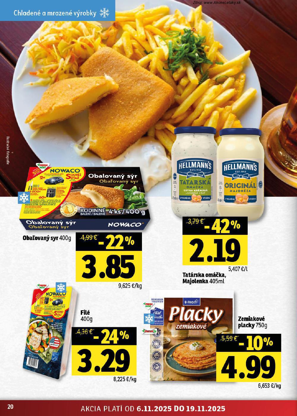 Leták FRESH (6. 11. - 19. 11. 2025) - strana 20 z 48