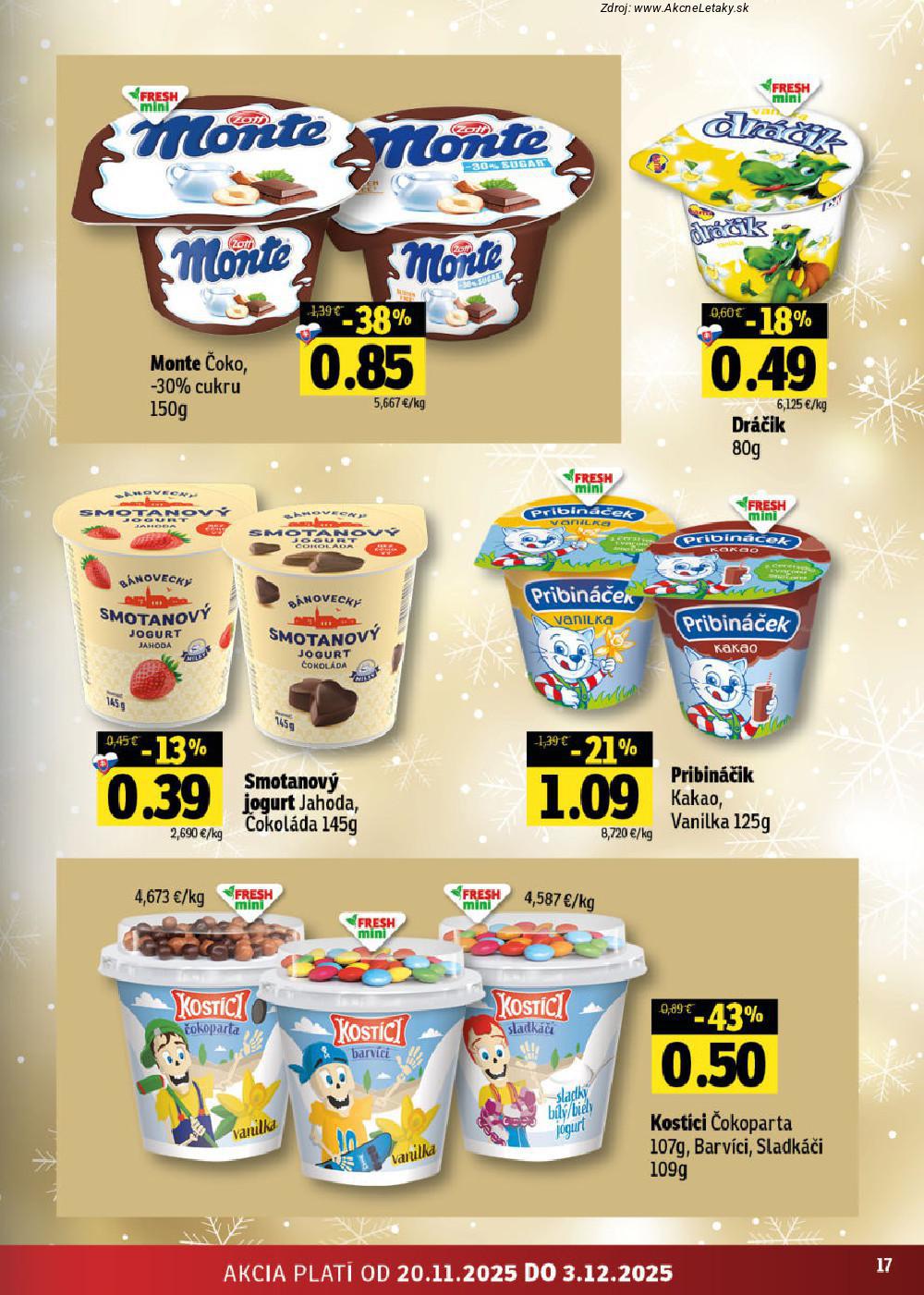 Leták FRESH (20. 11. - 3. 12. 2025) - strana 17 z 68