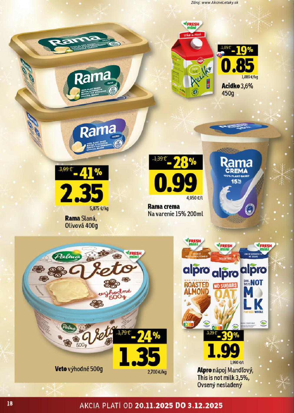 Leták FRESH (20. 11. - 3. 12. 2025) - strana 18 z 68