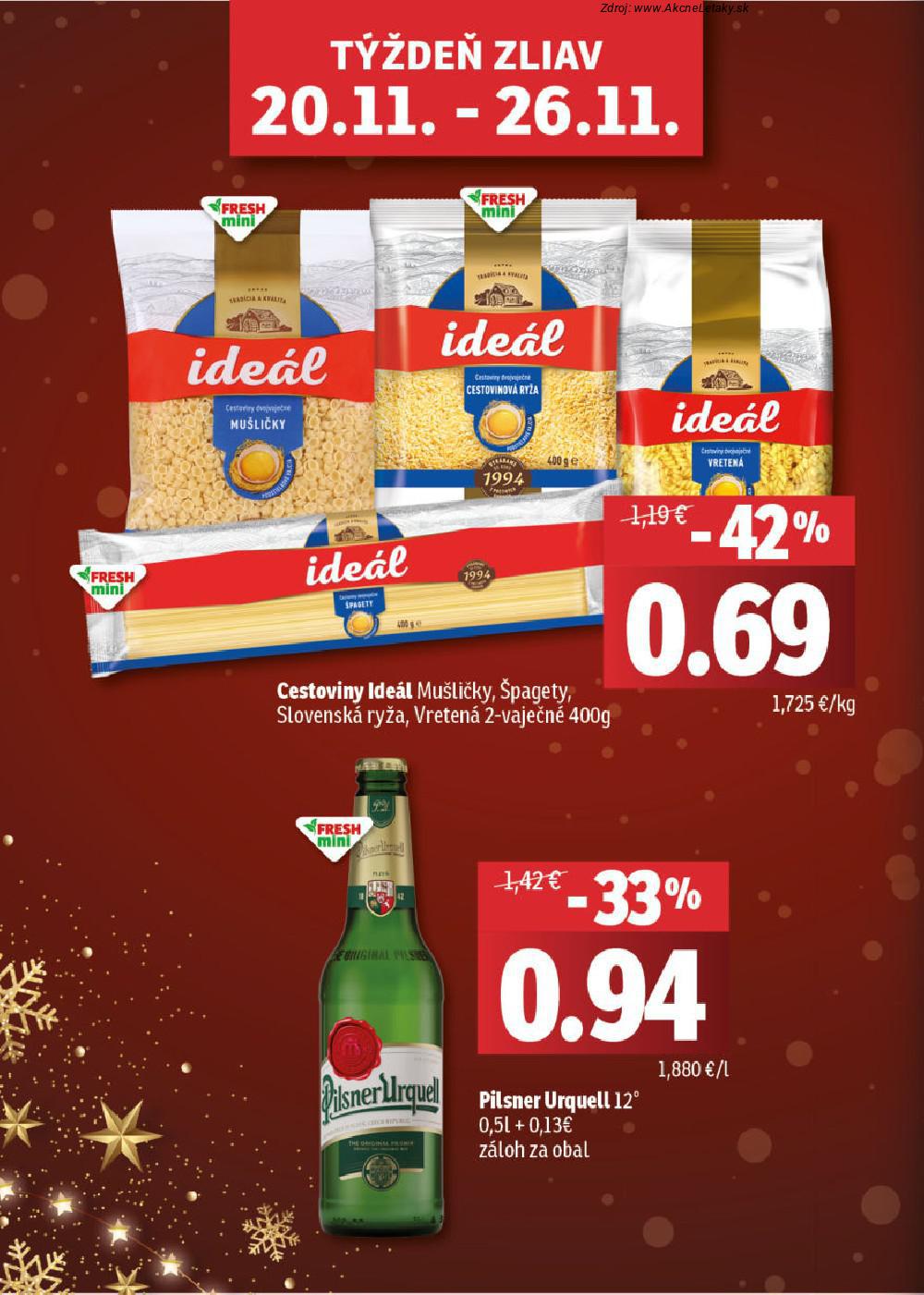 Leták FRESH (20. 11. - 3. 12. 2025) - strana 2 z 68