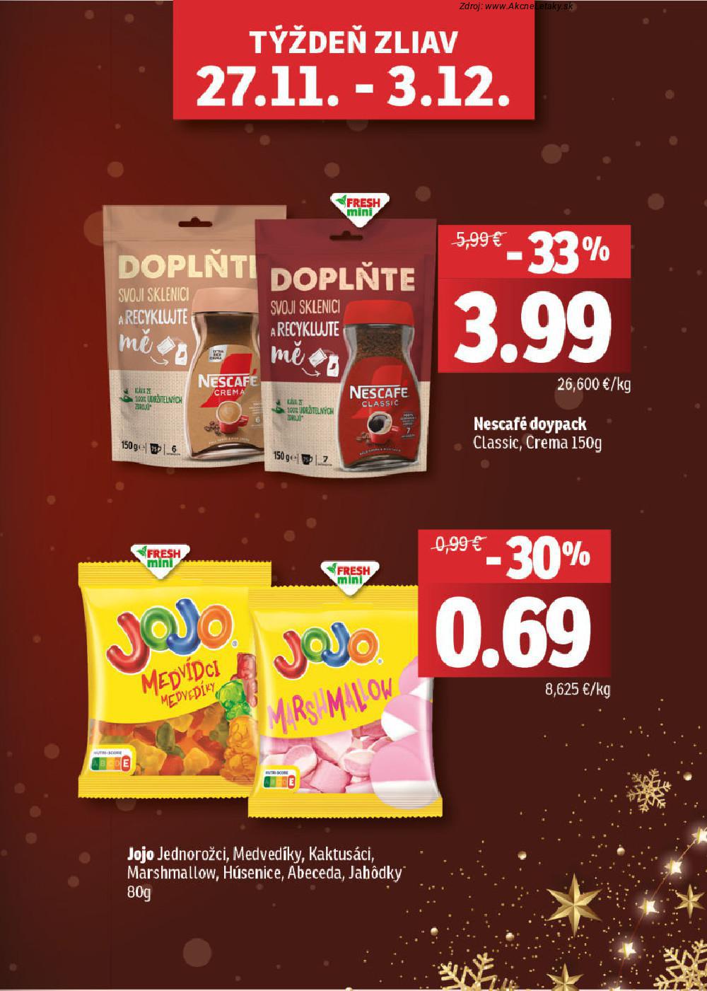 Leták FRESH (20. 11. - 3. 12. 2025) - strana 3 z 68