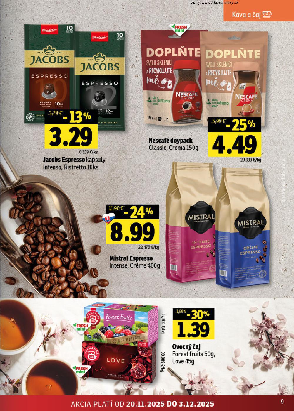 Leták FRESH (20. 11. - 3. 12. 2025) - strana 9 z 68